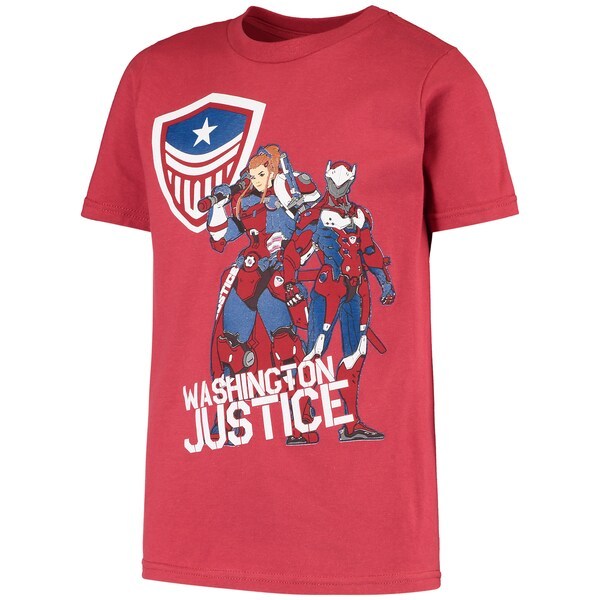Washington Justice Youth Heroic T-Shirt - Red