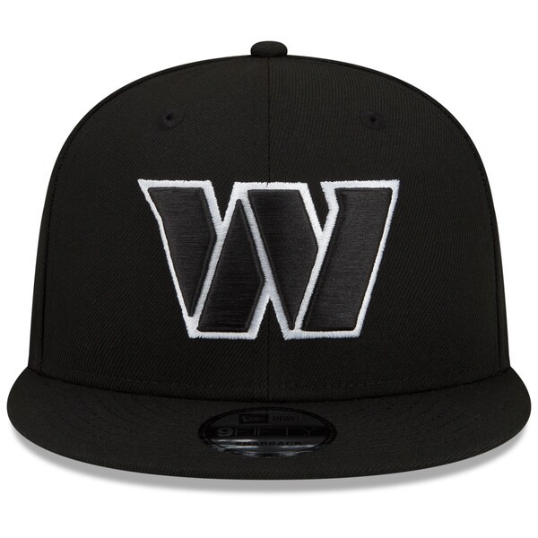 Washington Commanders New Era B-Dub 9FIFTY Snapback Adjustable Hat - Black