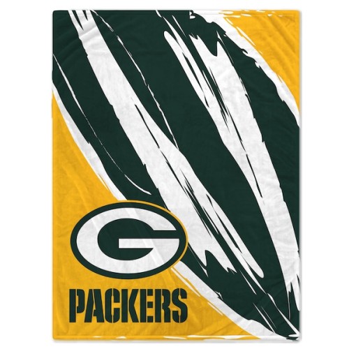 Green Bay Packers 60'' x 80'' Retro Jazz Coral Fleece Blanket