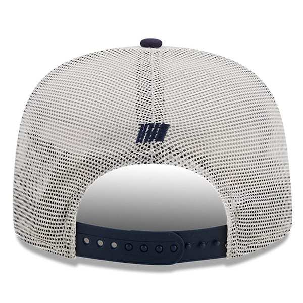 NASCAR New Era Golfer Snapback Adjustable Hat - Blue/White