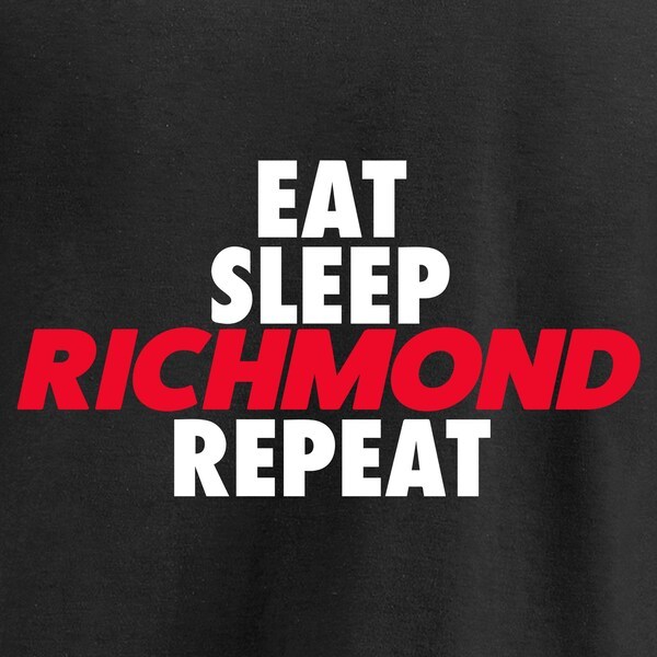 Fanatics Branded Eat Sleep Richmond T-Shirt - Black