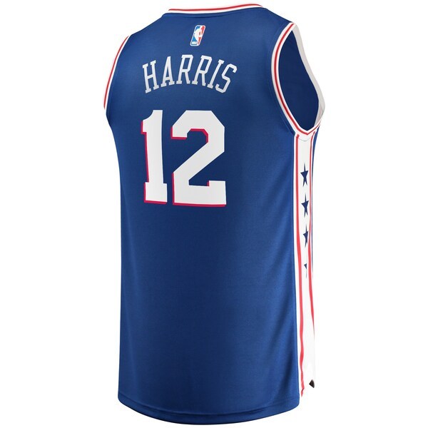 Tobias Harris Philadelphia 76ers Fanatics Branded Fast Break Replica Player Jersey - Royal - Icon Edition