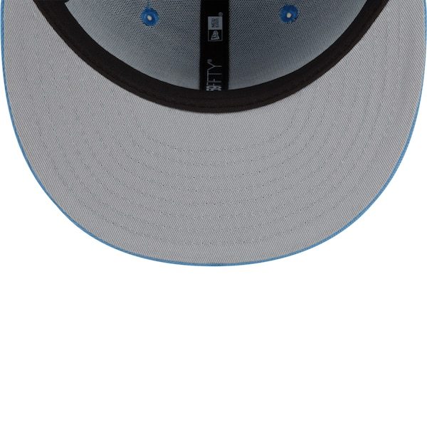 Denver Nuggets New Era 2021/22 City Edition Alternate 59FIFTY Fitted Hat - Light Blue