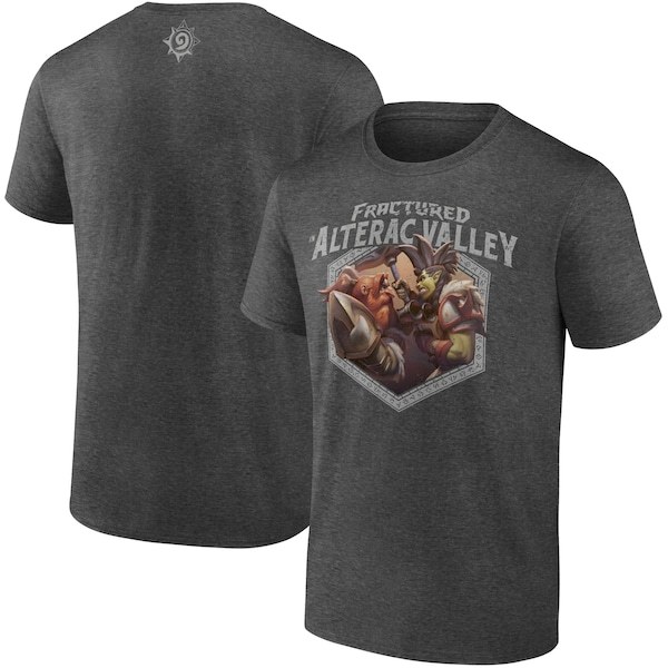 Hearthstone Fanatics Branded Fractured in Alterac Valley T-Shirt - Charcoal