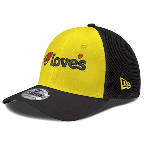 Michael McDowell New Era Love's Neo 39THIRTY Flex Hat - Black/Yellow