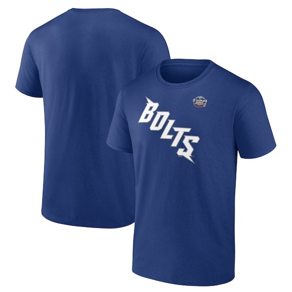 Tampa Bay Lightning Fanatics Branded 2022 NHL Stadium Series Primary Logo T-Shirt - Blue