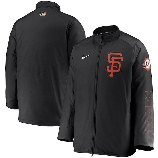 San Francisco Giants Nike Authentic Collection Team Dugout Full-Zip Jacket - Black