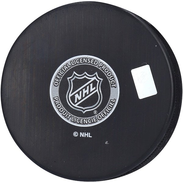 Cole Caufield Montreal Canadiens Fanatics Authentic Autographed Logo Hockey Puck