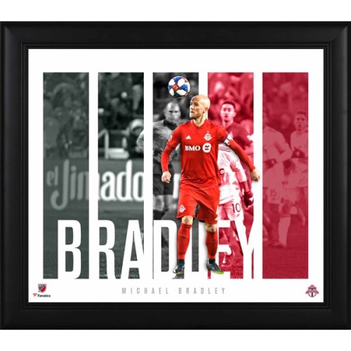 Michael Bradley Toronto FC Fanatics Authentic Framed 15" x 17" Player Panel Collage