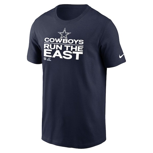 Dallas Cowboys Nike 2021 NFC East Division Champions Trophy Collection T-Shirt - Navy
