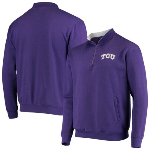 TCU Horned Frogs Colosseum Tortugas Logo Quarter-Zip Jacket - Purple