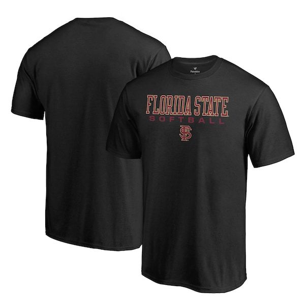 Florida State Seminoles Fanatics Branded True Sport Softball T-Shirt - Black