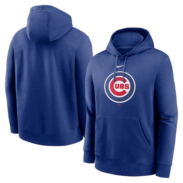 Chicago Cubs Nike Alternate Logo Club Pullover Hoodie - Royal