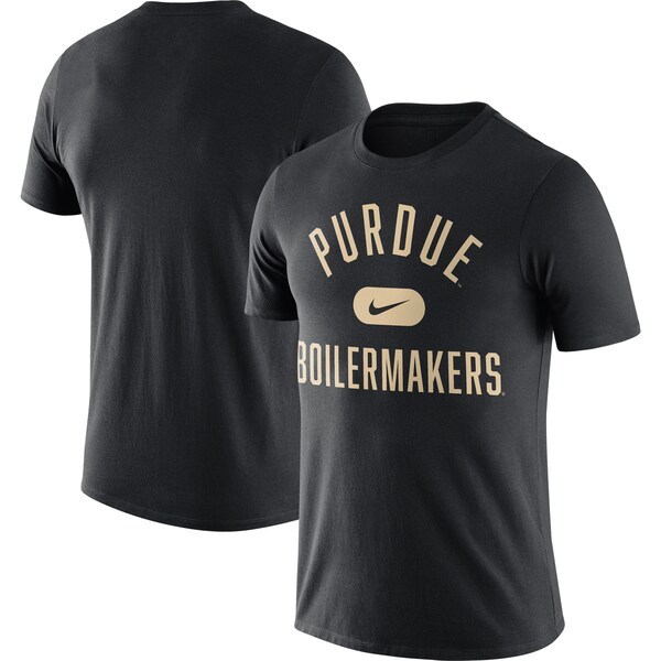 Purdue Boilermakers Nike Team Arch T-Shirt - Black