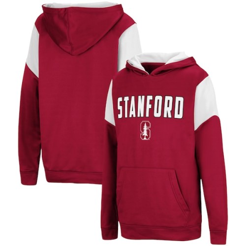 Stanford Cardinal Colosseum Youth VF Cut Sew Pullover Hoodie - Cardinal