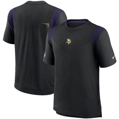 Minnesota Vikings Nike Sideline Player UV Performance T-Shirt - Black