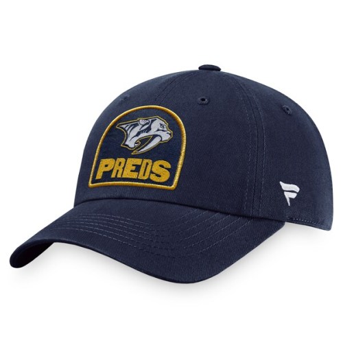 Nashville Predators Fanatics Branded 2022 NHL Stadium Series Team Logo Unstructured Adjustable Hat - Navy