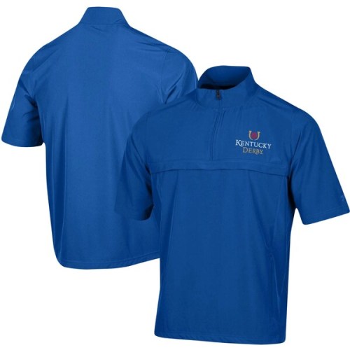Kentucky Derby Under Armour Icon Logo Quarter-Zip Wind Shirt - Royal