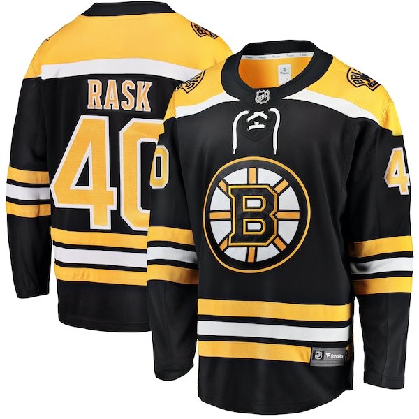 Tuukka Rask Boston Bruins Fanatics Branded Breakaway Player Jersey - Black