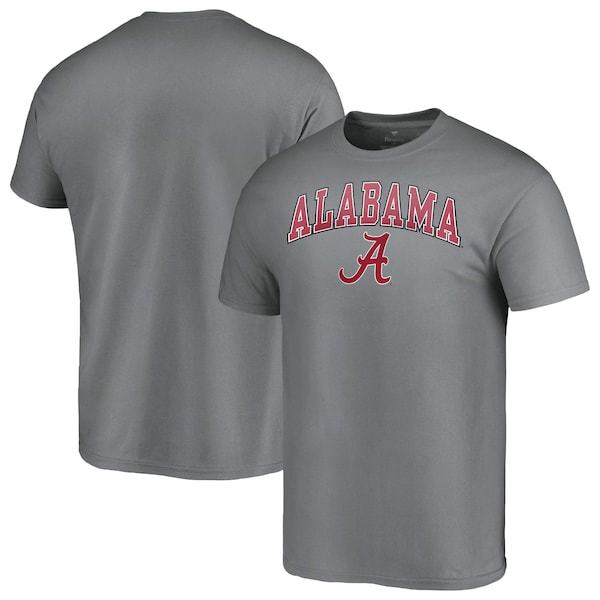 Alabama Crimson Tide Fanatics Branded Campus T-Shirt - Charcoal