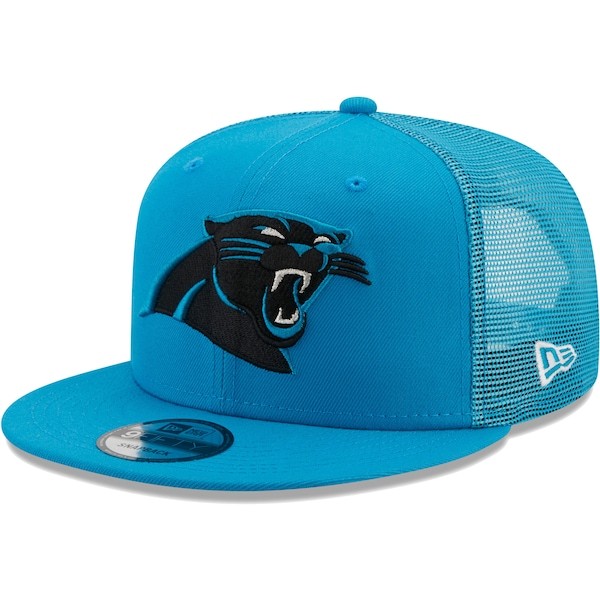 Carolina Panthers New Era Classic Trucker 9FIFTY Snapback Hat - Blue