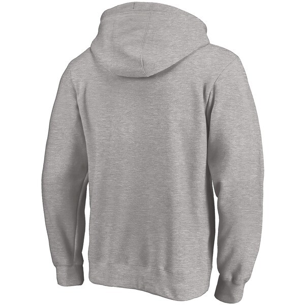 Denver Broncos Fanatics Branded Fade Out Pullover Hoodie - Heathered Gray