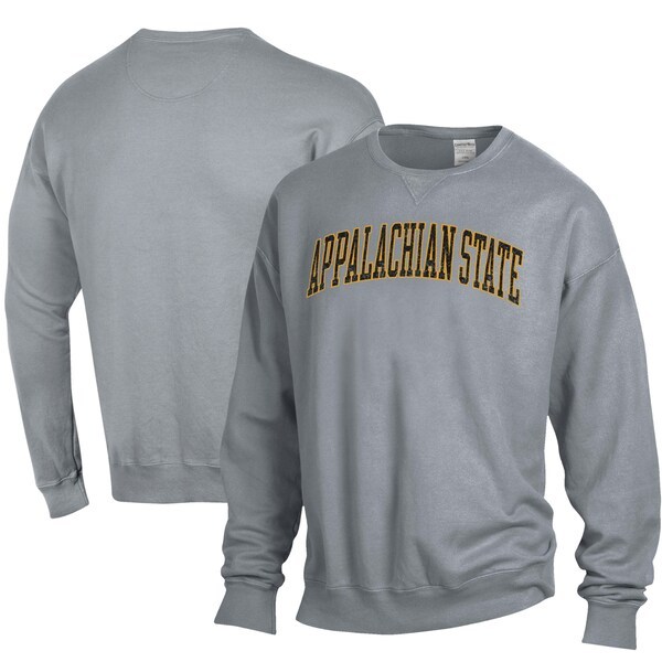 Appalachian State Mountaineers ComfortWash Garment Dyed Pullover Sweatshirt - Gray
