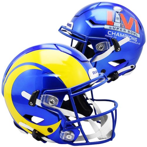 Los Angeles Rams Riddell Super Bowl LVI Champions Speed Flex Authentic Helmet