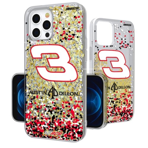 Austin Dillon Confetti iPhone Glitter Case