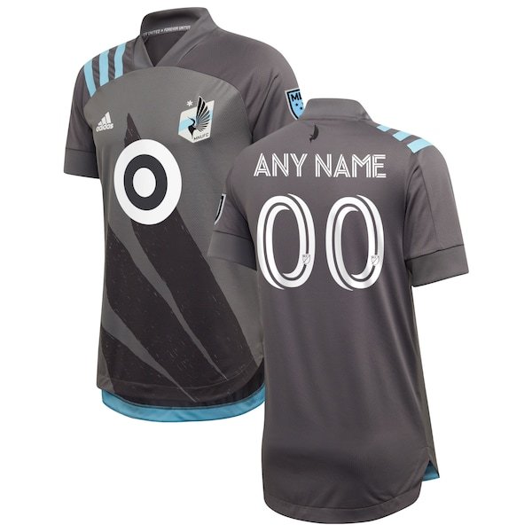 Minnesota United FC adidas 2020 Wing Custom Authentic Jersey - Gray