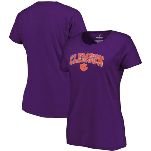Clemson Tigers Women's Campus T-Shirt - Purple