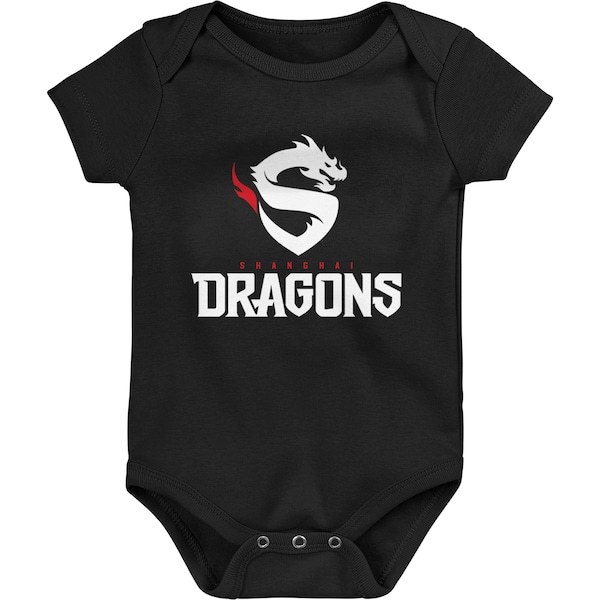 Shanghai Dragons Infant Overwatch League Team Identity Bodysuit - Black