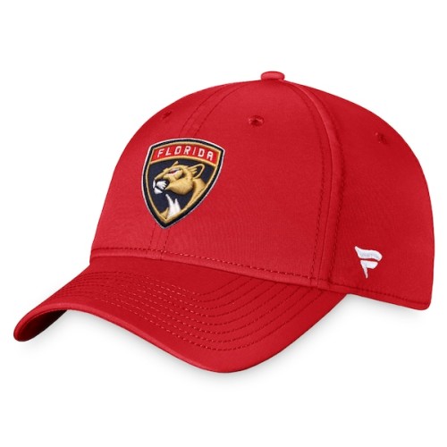 Florida Panthers Fanatics Branded Primary Logo Core Flex Hat - Red
