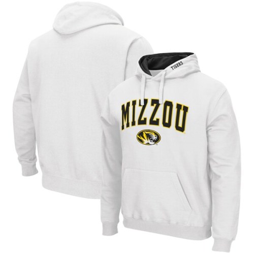 Missouri Tigers Colosseum Arch & Logo 3.0 Pullover Hoodie - White