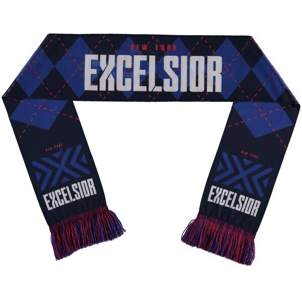 New York Excelsior 58'' x 6.5'' Overwatch League Argyle Scarf
