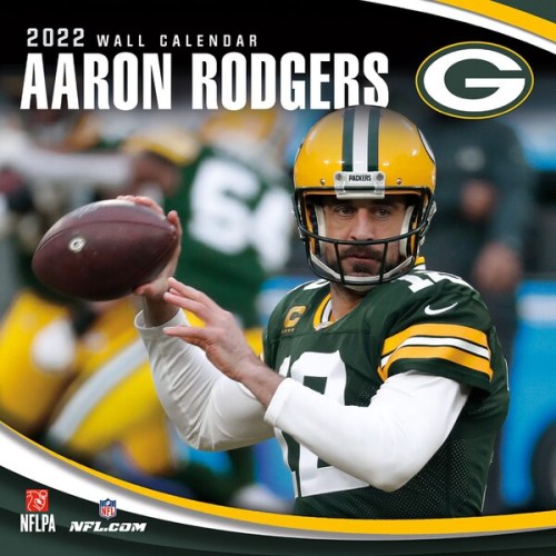 Aaron Rodgers Green Bay Packers 2022 Mini Wall Calendar