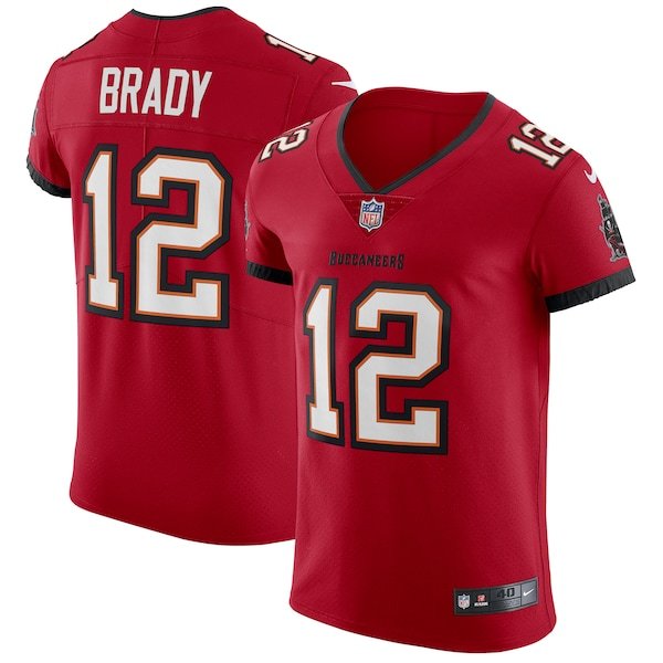 Tom Brady Tampa Bay Buccaneers Nike Vapor Elite Jersey - Red