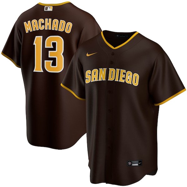 Manny Machado San Diego Padres Nike Alternate Replica Player Jersey - Brown