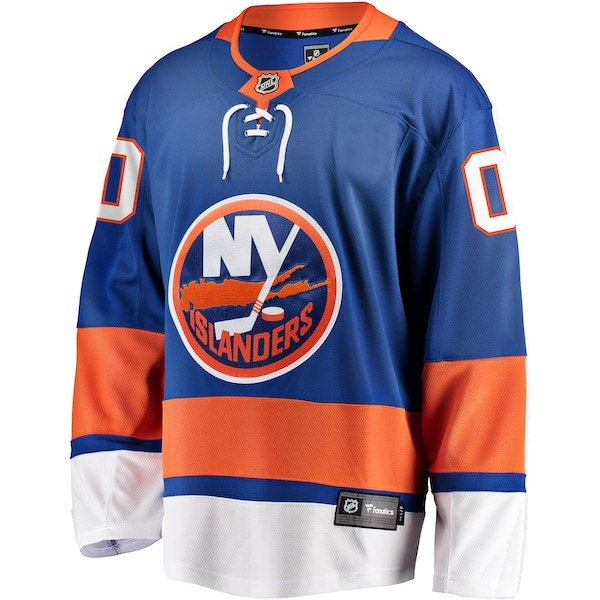New York Islanders Fanatics Branded Home Breakaway Custom Jersey - Blue