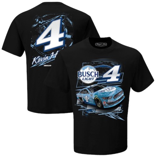 Kevin Harvick Stewart-Haas Racing Team Collection Busch Light Slingshot T-Shirt - Black