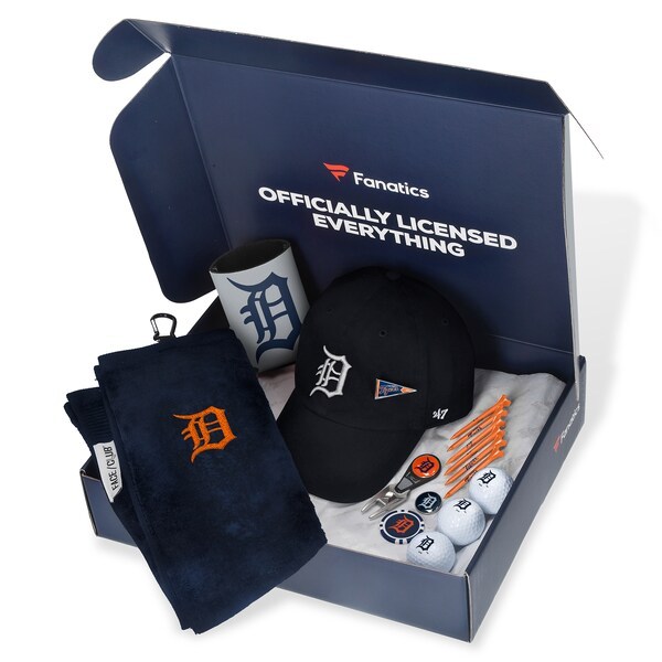 Detroit Tigers Fanatics Pack Golf-Themed Gift Box - $105+ Value