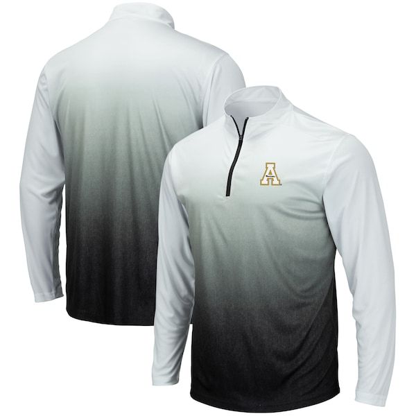 Appalachian State Mountaineers Colosseum Magic Team Logo Quarter-Zip Jacket - Gray