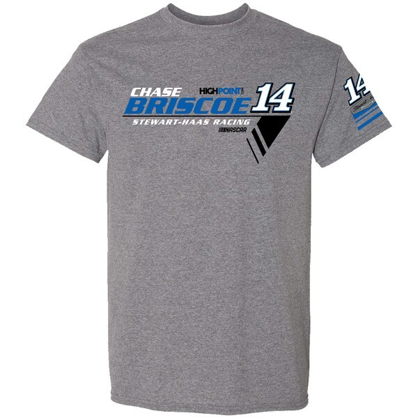 Chase Briscoe Stewart-Haas Racing Team Collection Xtreme T-Shirt - Heather Gray