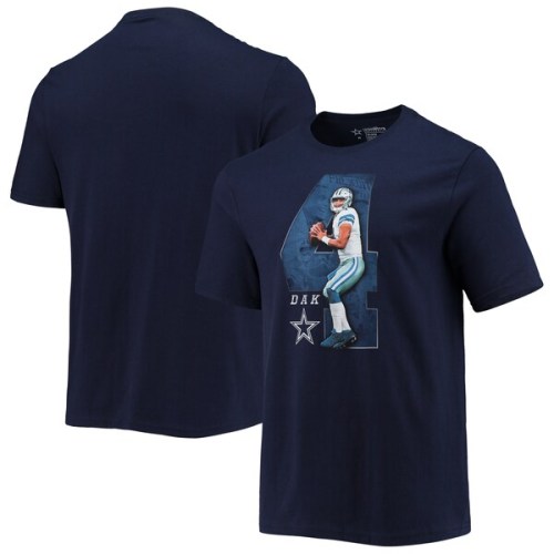 Dak Prescott Dallas Cowboys Titan Name & Number T-Shirt - Navy