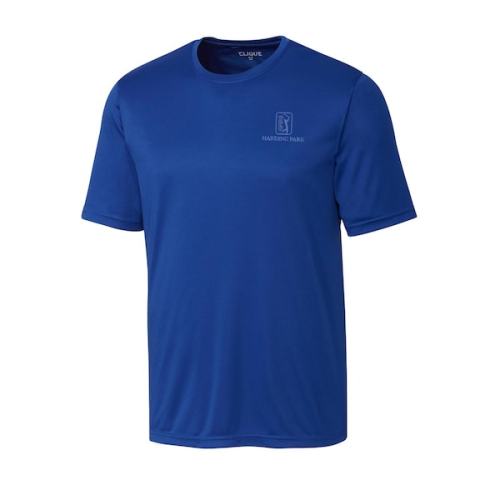 TPC Harding Park Cutter & Buck Spin Jersey T-Shirt - Royal