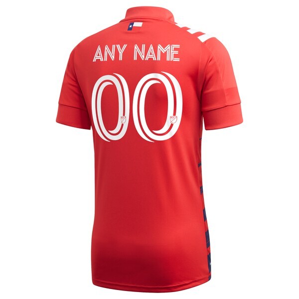 FC Dallas adidas 2021 Primary Replica Custom Jersey - Red