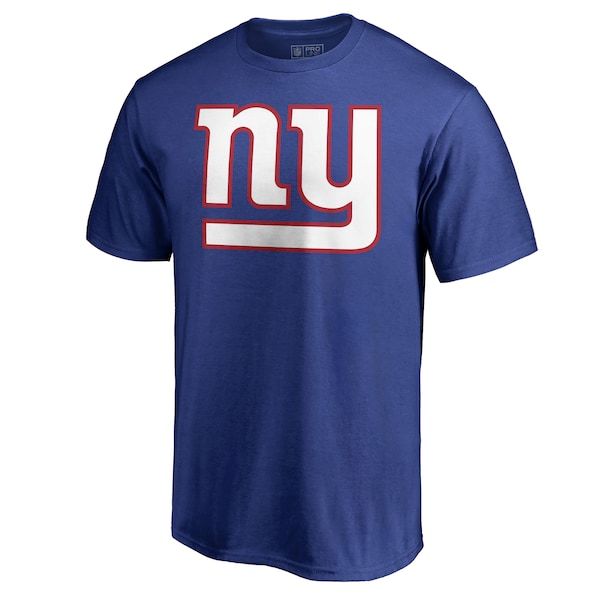 New York Giants Fanatics Branded Personalized Icon Name & Number T-Shirt - Royal