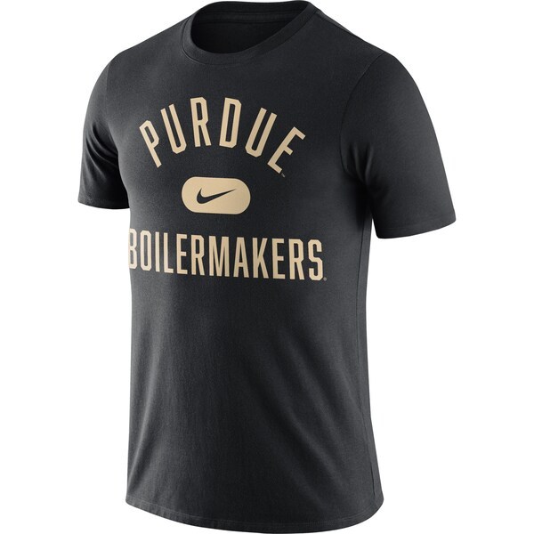 Purdue Boilermakers Nike Team Arch T-Shirt - Black