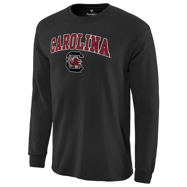 South Carolina Gamecocks Fanatics Branded Campus Logo Long Sleeve T-Shirt - Black