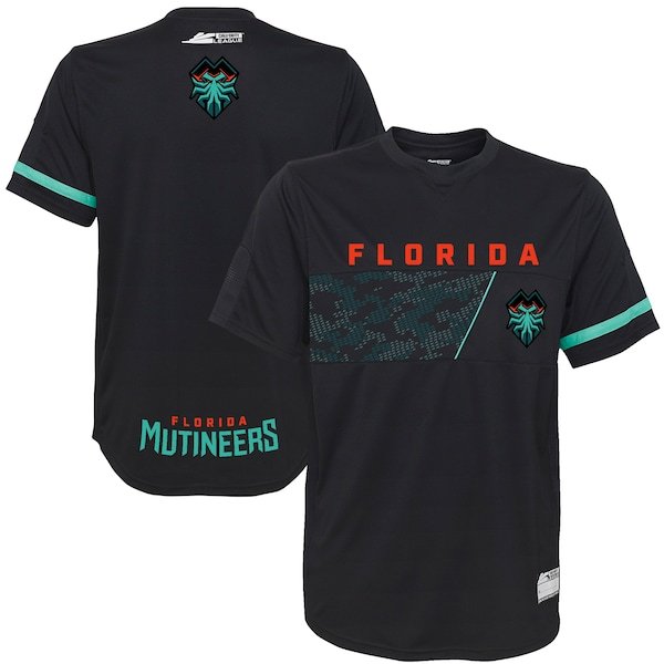 Florida Mutineers Alternate Authentic Jersey - Black